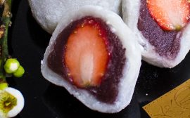 日本で人気の和菓子 いちご大福