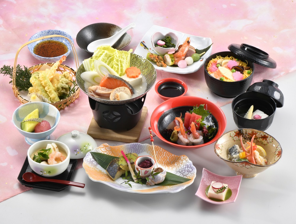 御祝い事の華やかな席に「春の会席膳」 ～ 日本文化を楽しむ - Ryotei