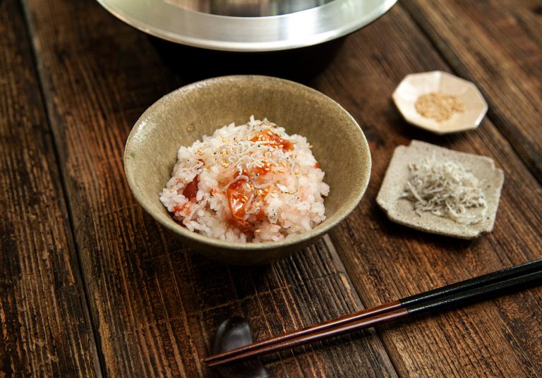 シンプル さっぱり 梅干し炊き込みご飯 料亭の和食レシピ Ryotei Style Jp リョウテイ スタイル